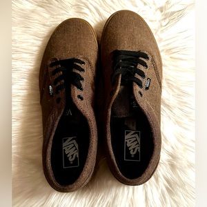 Men’s Brown Vans Size 11
